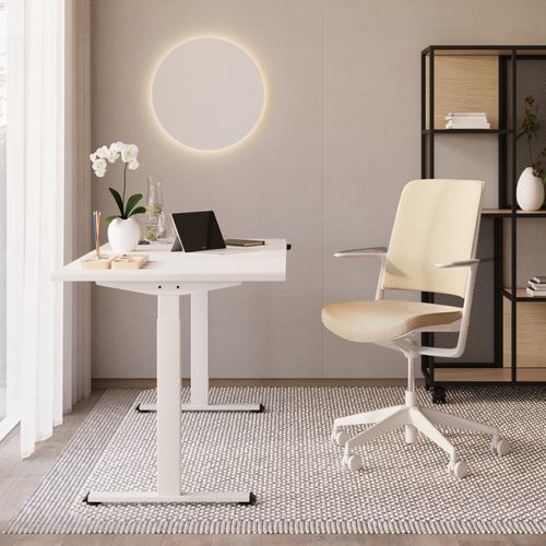 Bureau pour open space - ECOMO - Nowy Styl - sur pied / contemporain / en bois