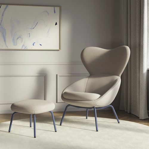 Fauteuil contemporain - SCADIO - Nowy Styl - en tissu / en métal / sur mesure