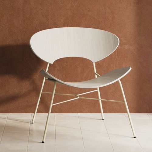 Fauteuil contemporain - KANU - Nowy Styl - en tissu / en bois / en métal