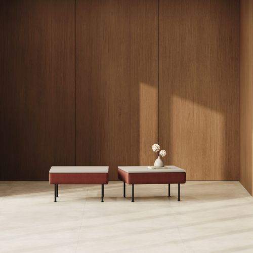 Table basse contemporaine - CREVA - Nowy Styl - en Fenix NTM® / en métal / en mousse