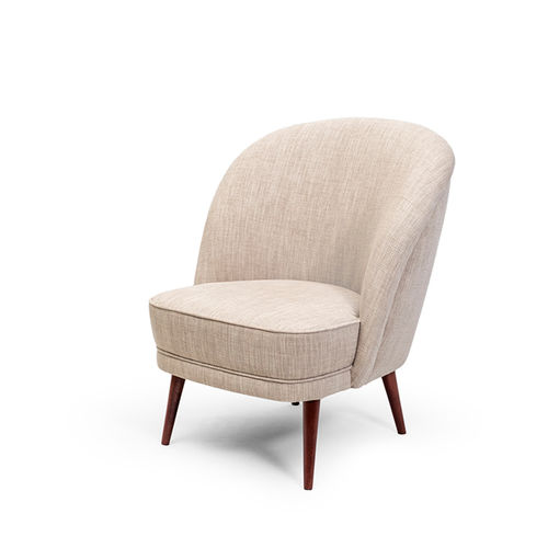 Chauffeuse contemporaine - LITTLE - Larforma - en cuir / en tissu / tapissée