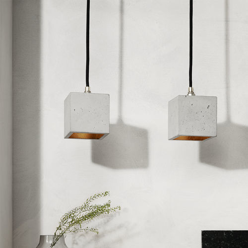 Suspension - [B6] - GantLights - en béton / design minimaliste / d'intérieur