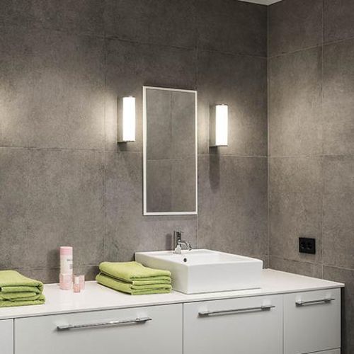 Applique murale contemporaine - SPA - SG LIGHTING - d'intérieur / en acier / en verre dépoli