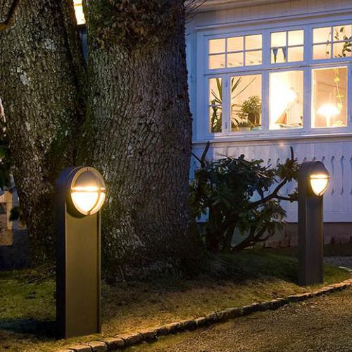 Borne d'éclairage de jardin - SOLO, TANTO, UNO AND PRIMO - SG LIGHTING - contemporaine / en aluminium