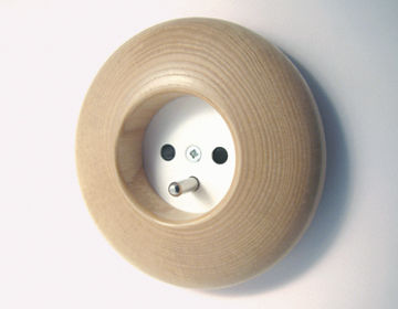 Prise de courant - ELO: 13010 - Realitem - murale / en bois / contemporaine