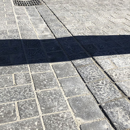 Pavé en béton - BAND2 - REPLIK - pour usage extérieur / pour extérieur / flammé