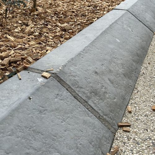 Bordure de jardin - BOCH1 - REPLIK - pour aménagement paysager / en béton / professionnelle