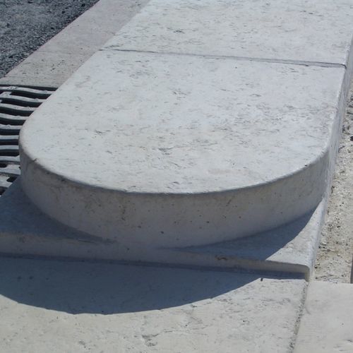 Bordure pour trottoir - BOE02 - REPLIK - pour aménagement paysager / en béton / professionnelle