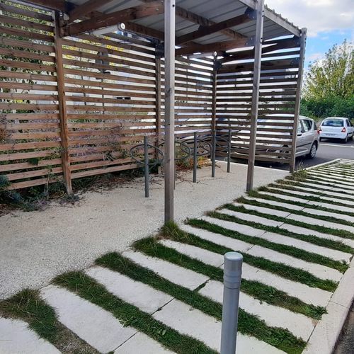 Dallage en béton - DM04 - REPLIK - d'extérieur / de terrasse / de jardin