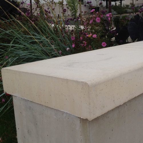 Chaperon de mur pour clôture de jardin - PARA3 - REPLIK - en béton