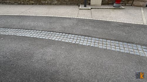 Caniveau pavé - CC1 - REPLIK - en béton / pour pavage