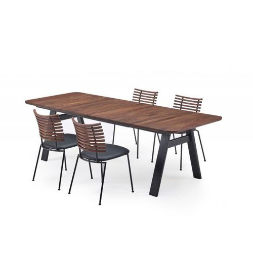 Table contemporaine - GM 3420 Chess Solid - Naver Collection - en chêne / en bois massif / en noyer
