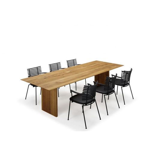 Table contemporaine - GM 3500 Straight - Naver Collection - en chêne / en noyer / en frêne