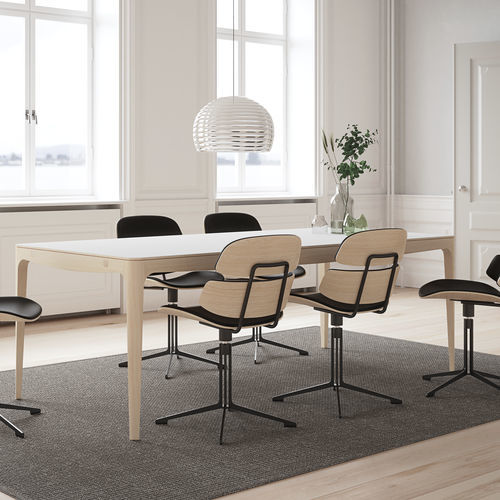 Table contemporaine - GM 3700 Ro - Naver Collection - en chêne / en bois massif / en noyer