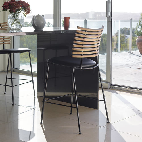 Chaise de bar contemporaine - GM 4107 Tiger - Naver Collection - d'intérieur / en tissu / en cuir