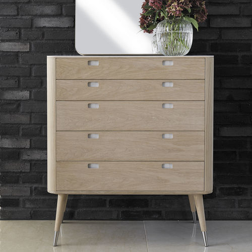 Commode sur pieds hauts - AK 2430 - Naver Collection - contemporaine / en chêne / en noyer