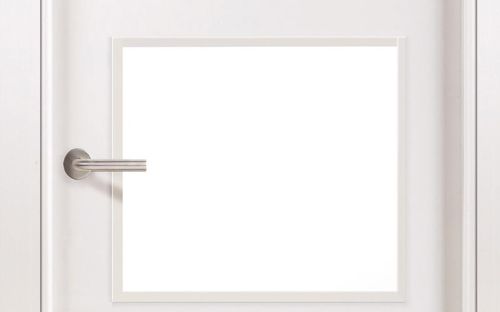 Porte avec vantail latéral fixe - WHITE - NORMA DOORS - d'intérieur / en bois / battante