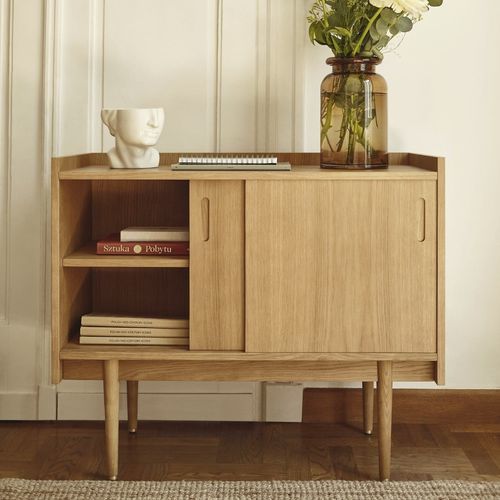 Buffet contemporain - PETITE 1050 - 366 Concept - en chêne / en bois massif / plaqué bois
