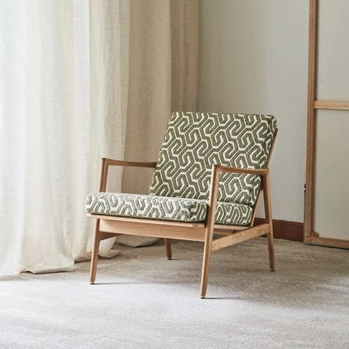 Fauteuil contemporain - STEFAN  - 366 Concept - en textile / en cuir / en bois massif