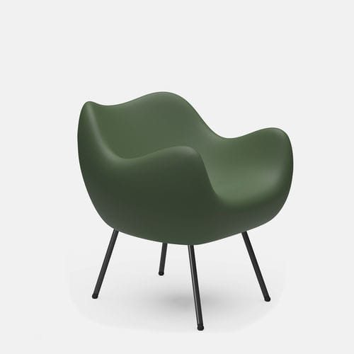 Fauteuil contemporain - RM58  - 366 Concept - en polyéthylène / en polyéthylène / noir
