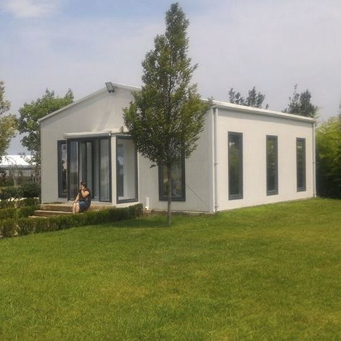 Maison préfabriquée - GARDENSA - APEC Smart Steel Structures - écologique / à économie d'énergie / contemporaine
