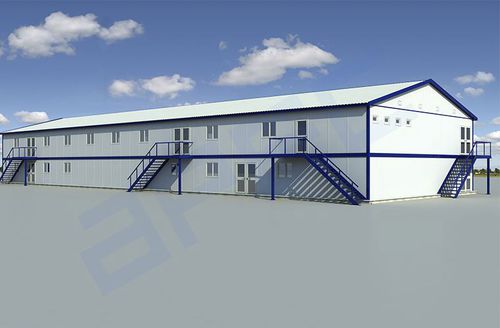 Bâtiment conteneur - BP - APEC Smart Steel Structures - en acier / ossature métallique / pour usine