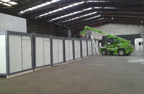 Bâtiment conteneur - APEC Smart Steel Structures - en acier / ossature métallique / pour logement collectif