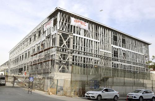 Bâtiment préfabriqué - ISTANBUL UNIVERSITY CERRAHPASA MEDICAL SCHOOL AND HOSPITAL - APEC Smart Steel Structures - en béton / en acier / ossature métallique