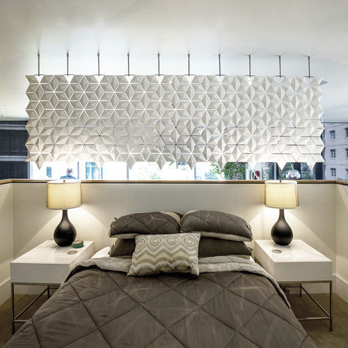 Séparateur d'espace en aluminium - FACET  - Bloomming - en acier inoxydable / en PC ABS / pour chambre à coucher