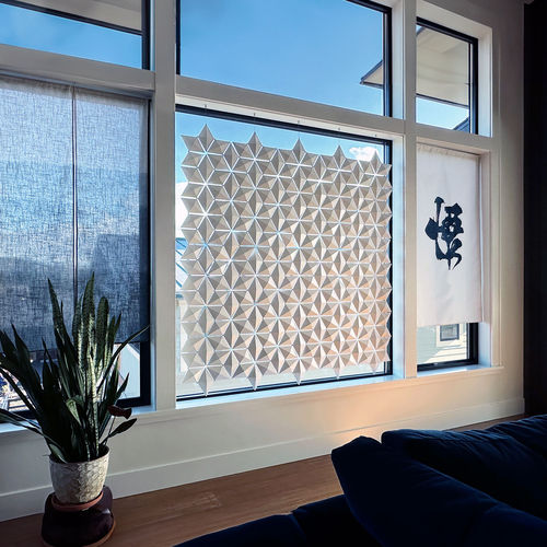Séparateur d'espace en aluminium - FACET  - Bloomming - professionnel / blanc / suspendu