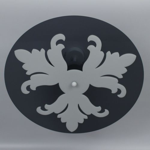 Plafonnier contemporain - P010 - IPSILON PARALUMI - rond / en Plexiglas® / à LED