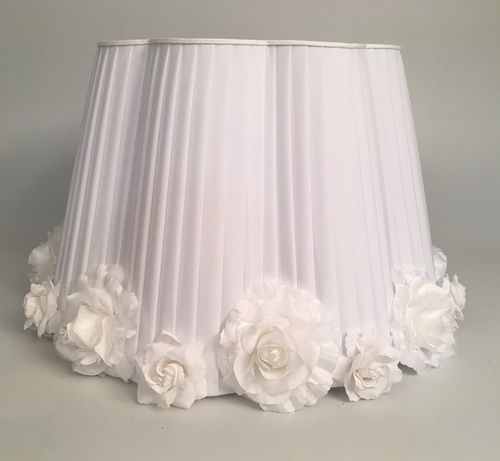 Abat-jour contemporain - C031 - IPSILON PARALUMI - classique / en tissu / fait main