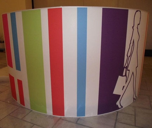 Abat-jour contemporain - S018 - IPSILON PARALUMI - en tissu / fait main / ignifuge