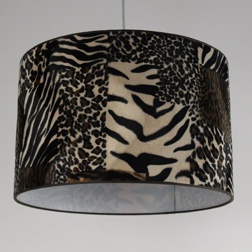 Abat-jour contemporain - C028 - IPSILON PARALUMI - de style / en tissu / en fausse fourrure
