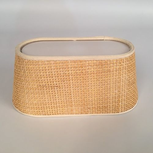 Abat-jour contemporain - M033 - IPSILON PARALUMI - en paille / fait main / sur mesure