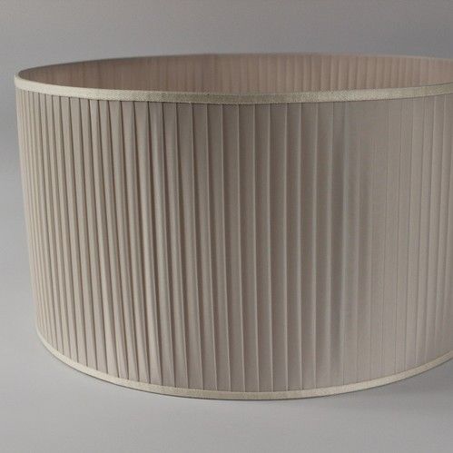 Abat-jour contemporain - CILINDRO PLISSÈ - IPSILON PARALUMI - en tissu / sur mesure