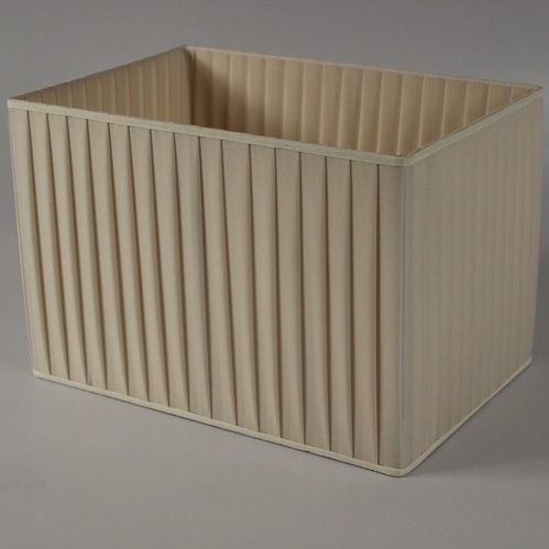 Abat-jour contemporain - PARALLELEPIPEDO RETTANGOLO PLISSÈ - IPSILON PARALUMI - en tissu / sur mesure