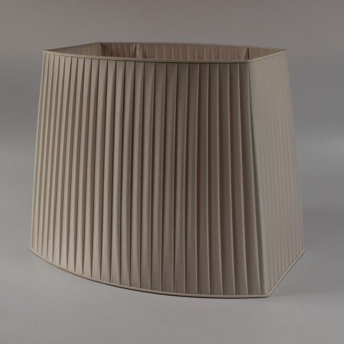 Abat-jour contemporain - RETTANGOLO BOMBATO PLISSÈ - IPSILON PARALUMI - en métal / en tissu / sur mesure