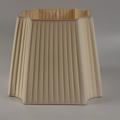 Abat-jour contemporain - QUADRO ANGOLI INCAVATI PLISSÈ - IPSILON PARALUMI - en tissu / sur mesure