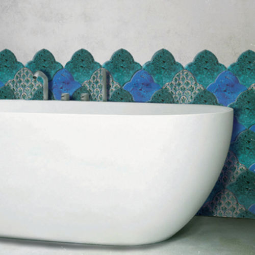 Carrelage en céramique - GIGLIO VENEZIA - SCIANNA CERAMICHE - poli / de salle de bain / mural