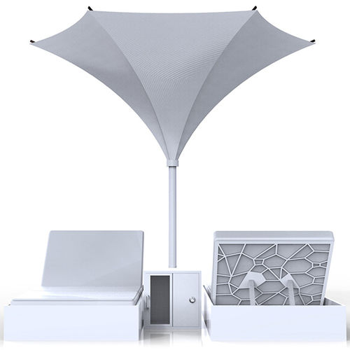 Bain de soleil contemporain - Didea International - pour espace public
