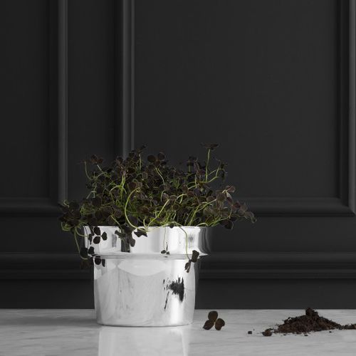 Pot de jardin en tôle - SKULTUNA - en cuivre / rond / conique