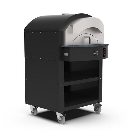 Four à pizza professionnel - ZENO 4 Pizze - Alfa Forni - électrique / à chariot / pose libre
