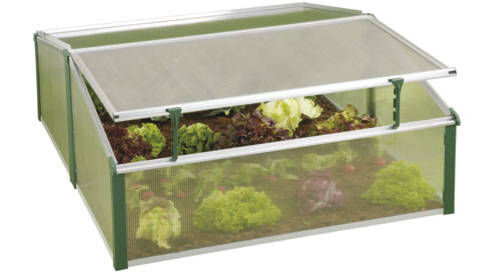 Serre structure en aluminium - 120/100 EASY FIX  - Juwel - en polycarbonate