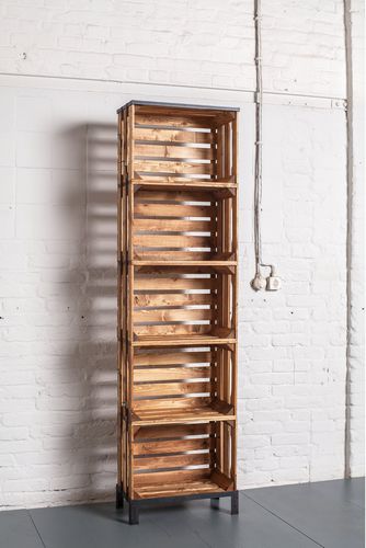 Étagère contemporaine - DIY CRATE 1/05 - NOODLES NOODLES & NOODLES CORP. - en bois / professionnelle / pour commerce