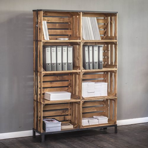 Étagère contemporaine - DIY CRATE 2/10 - NOODLES NOODLES & NOODLES CORP. - en bois / professionnelle