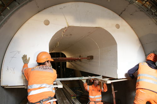 Coffrage circulaire - VAULTS - Arbloc srl - poteau / une face / en polystyrène