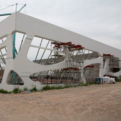 Coffrage modulaire - FOR PREFABRICATION - Arbloc srl - courbe / en polystyrène / pour pont