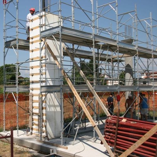 Coffrage modulaire - TOPFINISH - Arbloc srl - réutilisable / en polystyrène / pour poteau