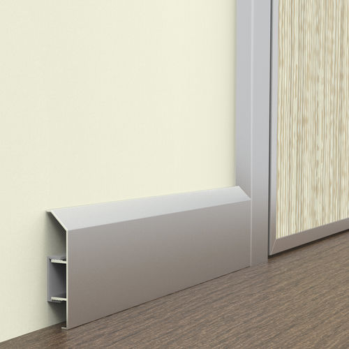 Plinthe en aluminium - ASP121 - ARFEN - pour cablage électrique